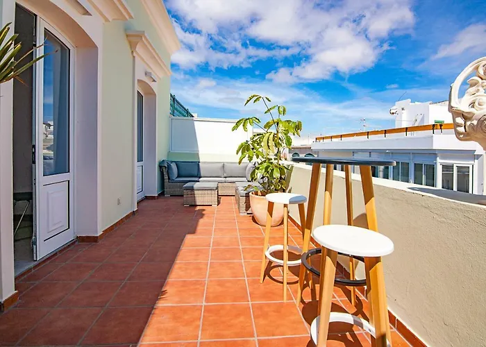 & Terrace 4c - Arrecife, Lanzarote - Free Parking Apartmán