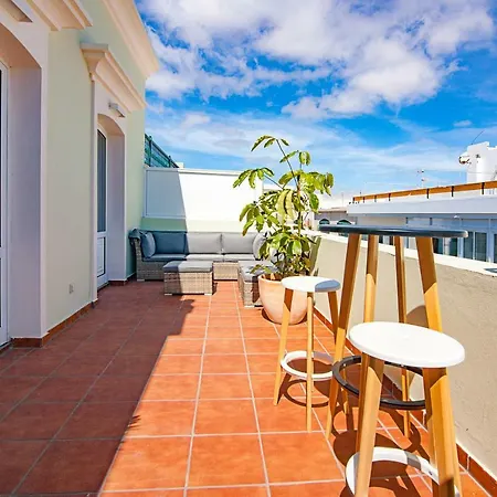 & Terrace 4c - Arrecife, Lanzarote - Free Parking דירה