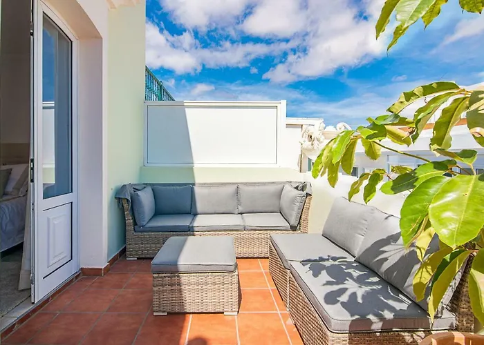 & Terrace 4c - Arrecife, Lanzarote - Free Parking شقة